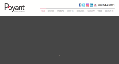 Desktop Screenshot of poyantsigns.com